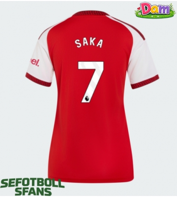 Arsenal Bukayo Saka #7 Hemmatröja Kvinnor 2026-27 Kortärmad
